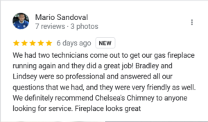 gas fireplace service